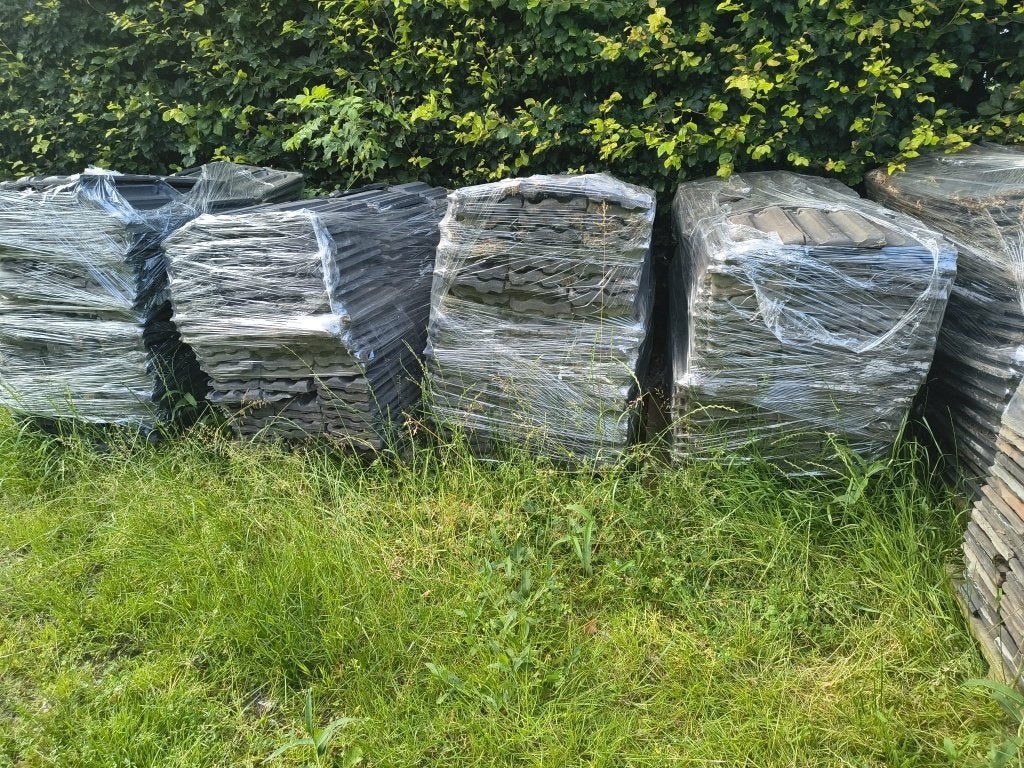 mulden dakpannen, Ophalen, Gebruikt