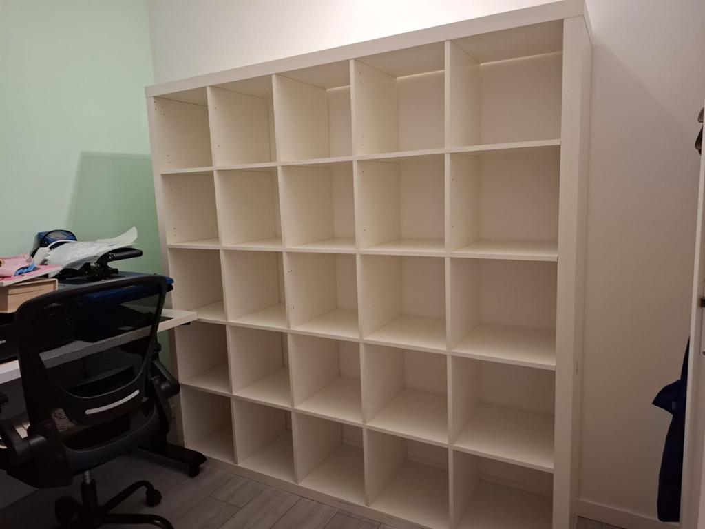Ikea Kallax 5x5 wit, Ophalen, Gebruikt, 50 tot 100 cm, Minder dan 100 cm