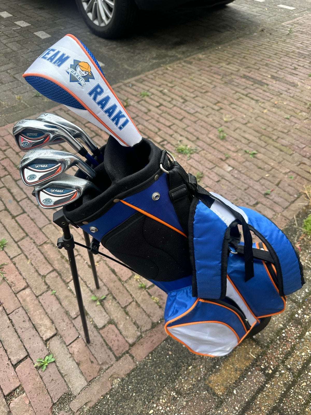 RAAK Kids Golfsetje - Compleet met SW, ijzers en fairway woo, Ophalen, Gebruikt, Set, Overige merken