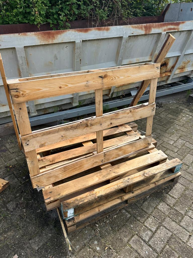 GRATIS BRANDHOUT PALLET, Doe-het-zelf en Verbouw, Hout en Planken, Ophalen, Gebruikt, Minder dan 200 cm, Vuren
