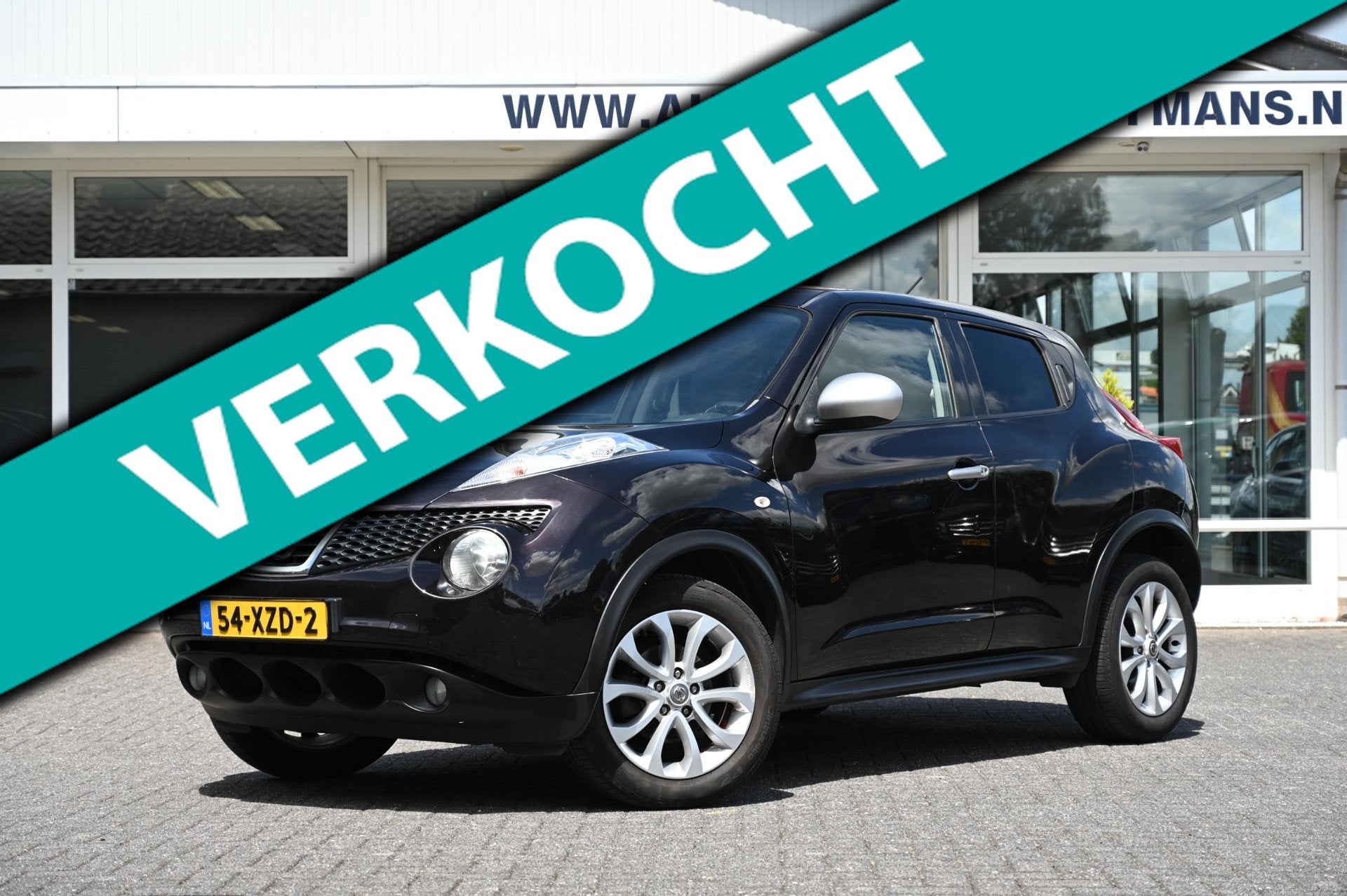 Nissan Juke 1.6 Urban Premium Camera Stoelverwarming Navi, Voorwielaandrijving, Euro 5, Zwart, 49 €/maand