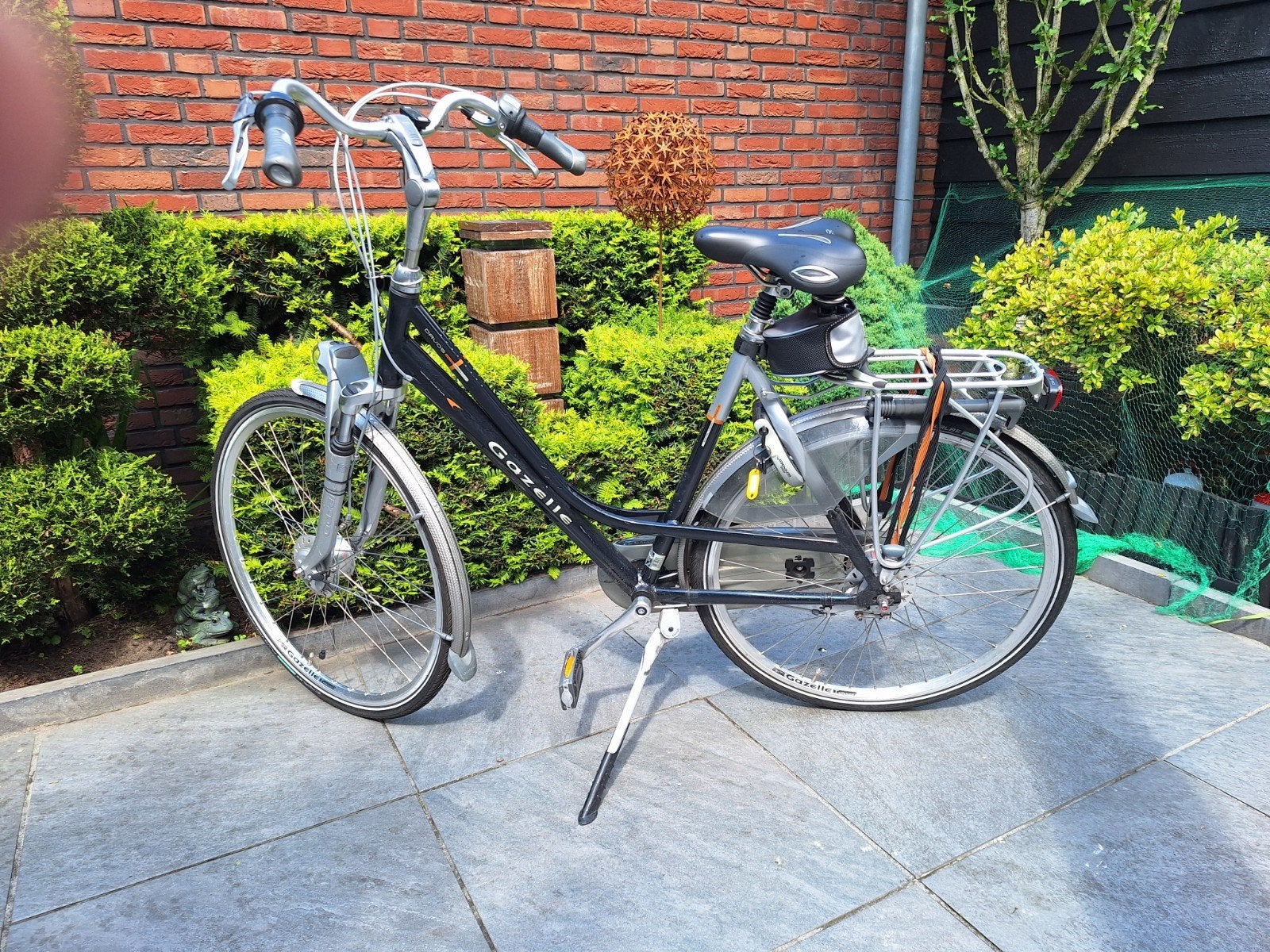 Gazelle damesfiets met 8 versnellingen, Fietsen en Brommers, Ophalen, Gebruikt, Versnellingen, 56 cm of meer