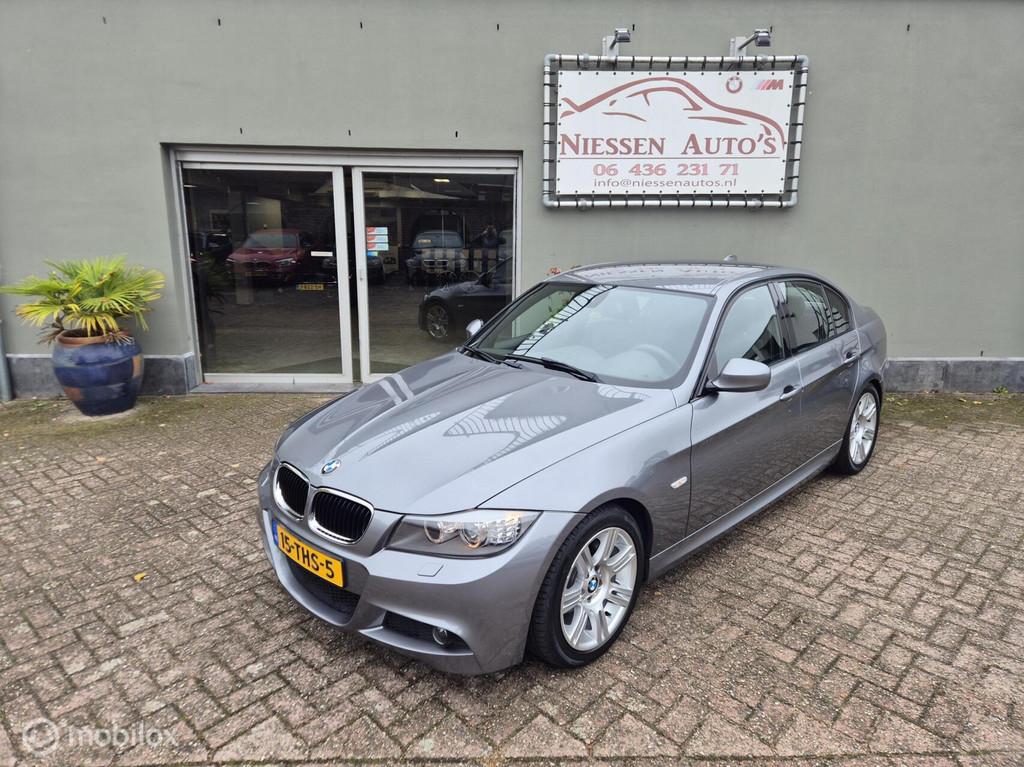 BMW 3-serie E90 318i M-Sport Edition Automaat/Nwe Ketting, Automaat, Euro 5, 1995 cc, Zwart