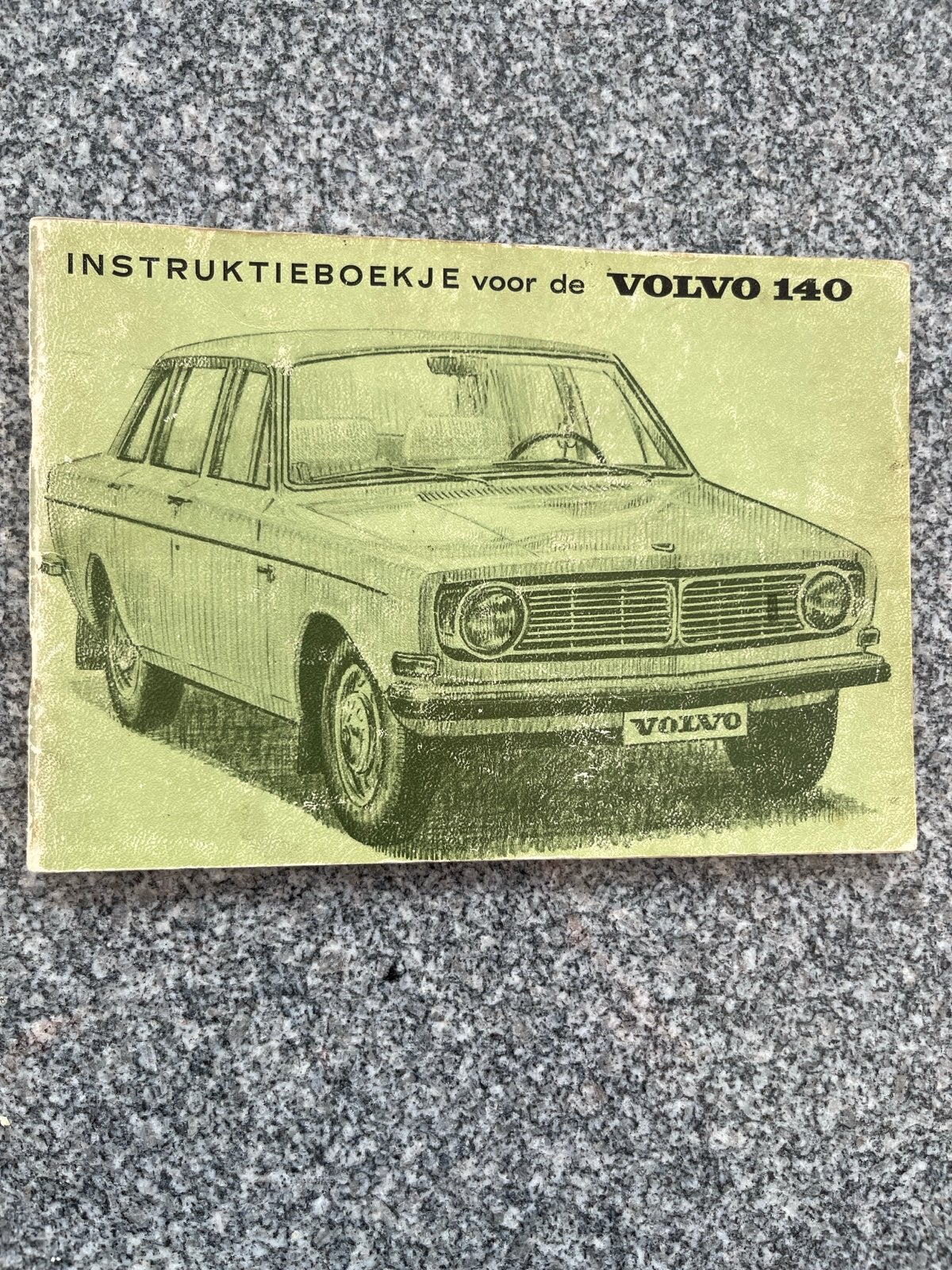 Instructieboekje voor de Volvo 140, Ophalen of Verzenden