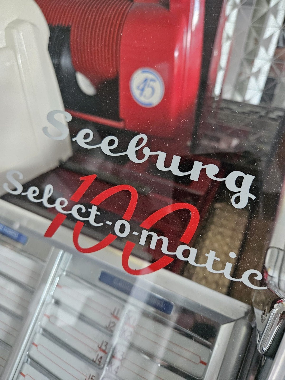 jukebox seeburg gereviseerd gerestaureerd, Verzamelen, Automaten | Jukeboxen, Ophalen of Verzenden, Zo goed als nieuw, 1950 tot 1960