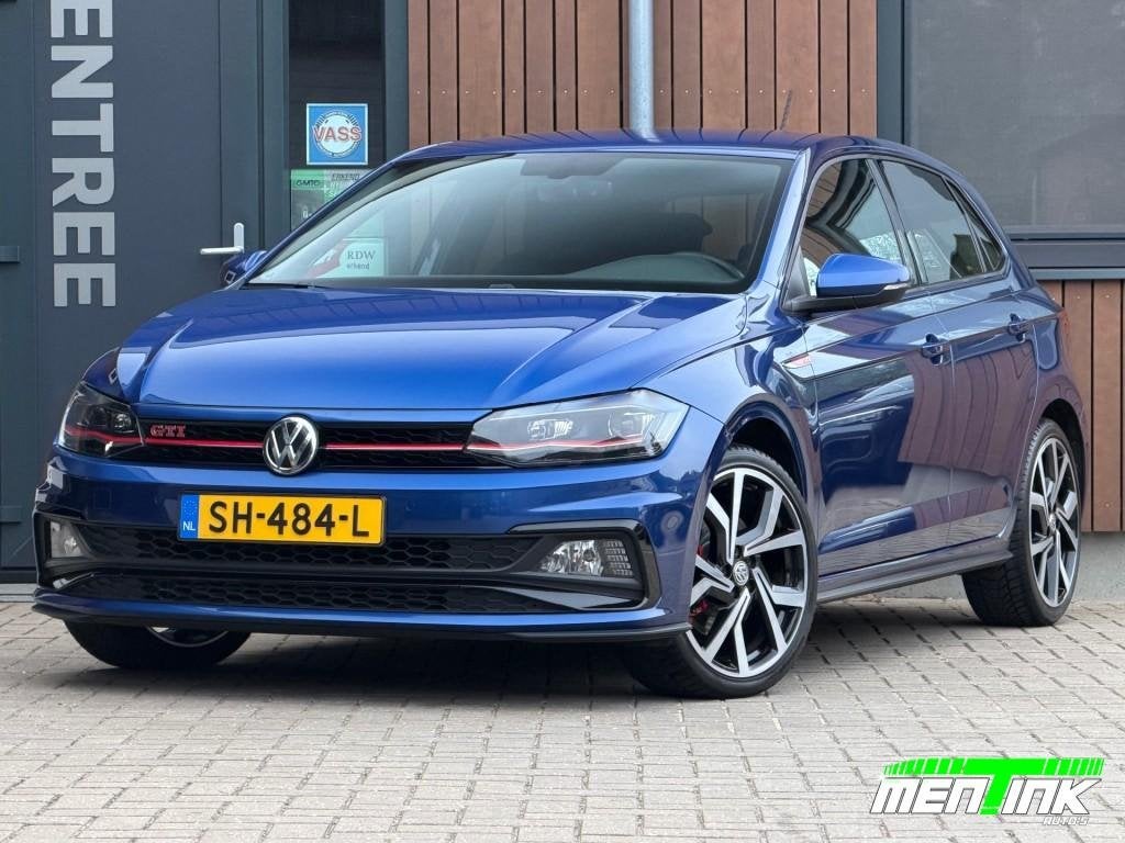 Volkswagen POLO 2.0 TSI GTI DSG Led N.A.P. 1e eigenaar Acc C, Auto's, 4 cilinders, 1984 cc, Blauw, Origineel Nederlands