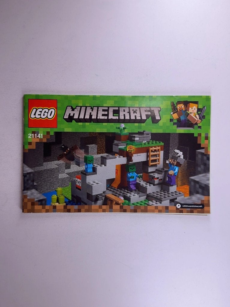 LEGO Minecraft 21141 (Instructions) for Set 21141 The, Gebruikt, Minecraft, Lego, Overige typen