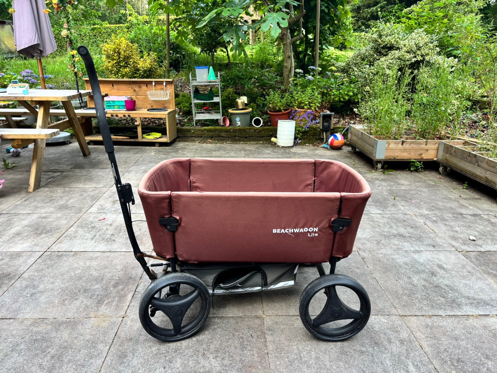 Beach Wagon bolderkar, Caravans en Kamperen, Bolderkarren, Ophalen, Opvouwbaar, Gebruikt