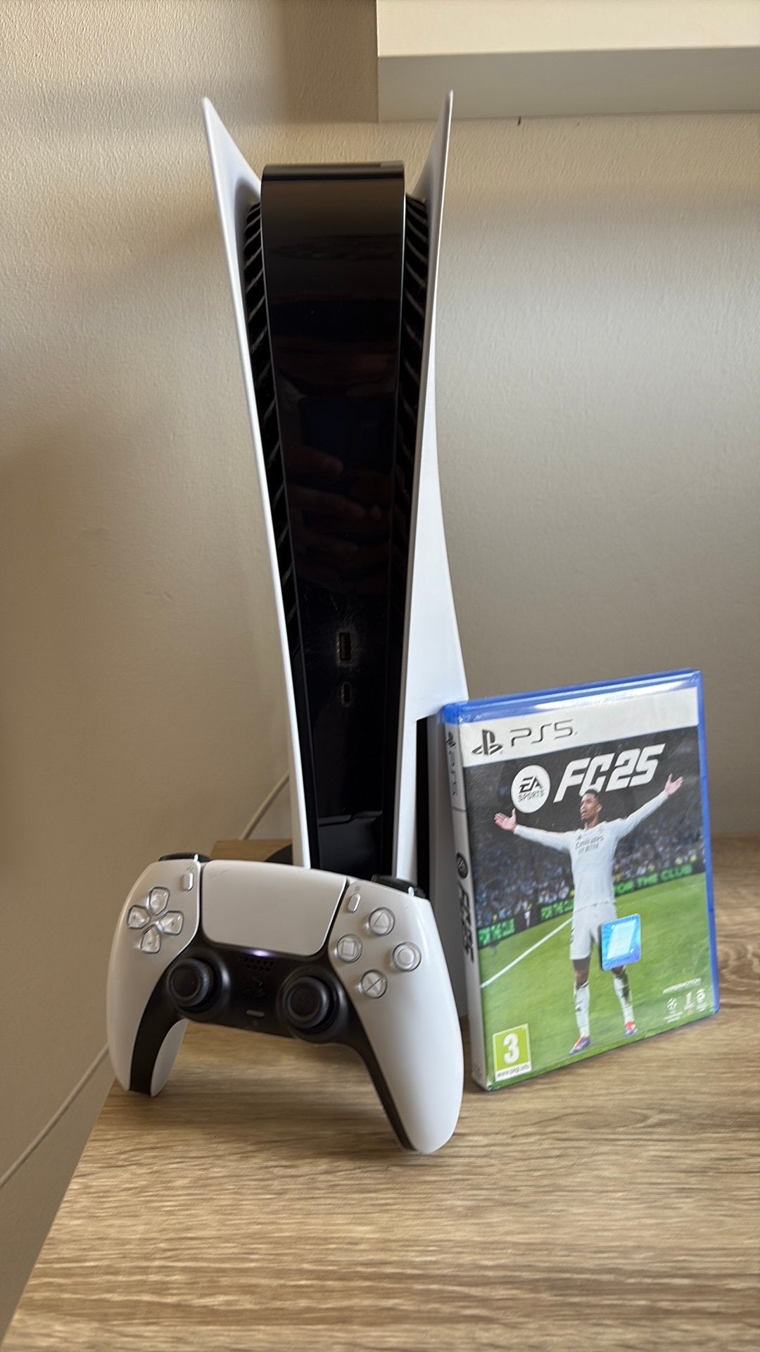 Playstation 5 met controller en spel, Ophalen of Verzenden, Zo goed als nieuw