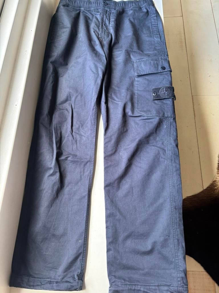 Stone Island – 336F6 Ghost Cargo Trousers, Ophalen of Verzenden, Zo goed als nieuw, Overige maten, Blauw