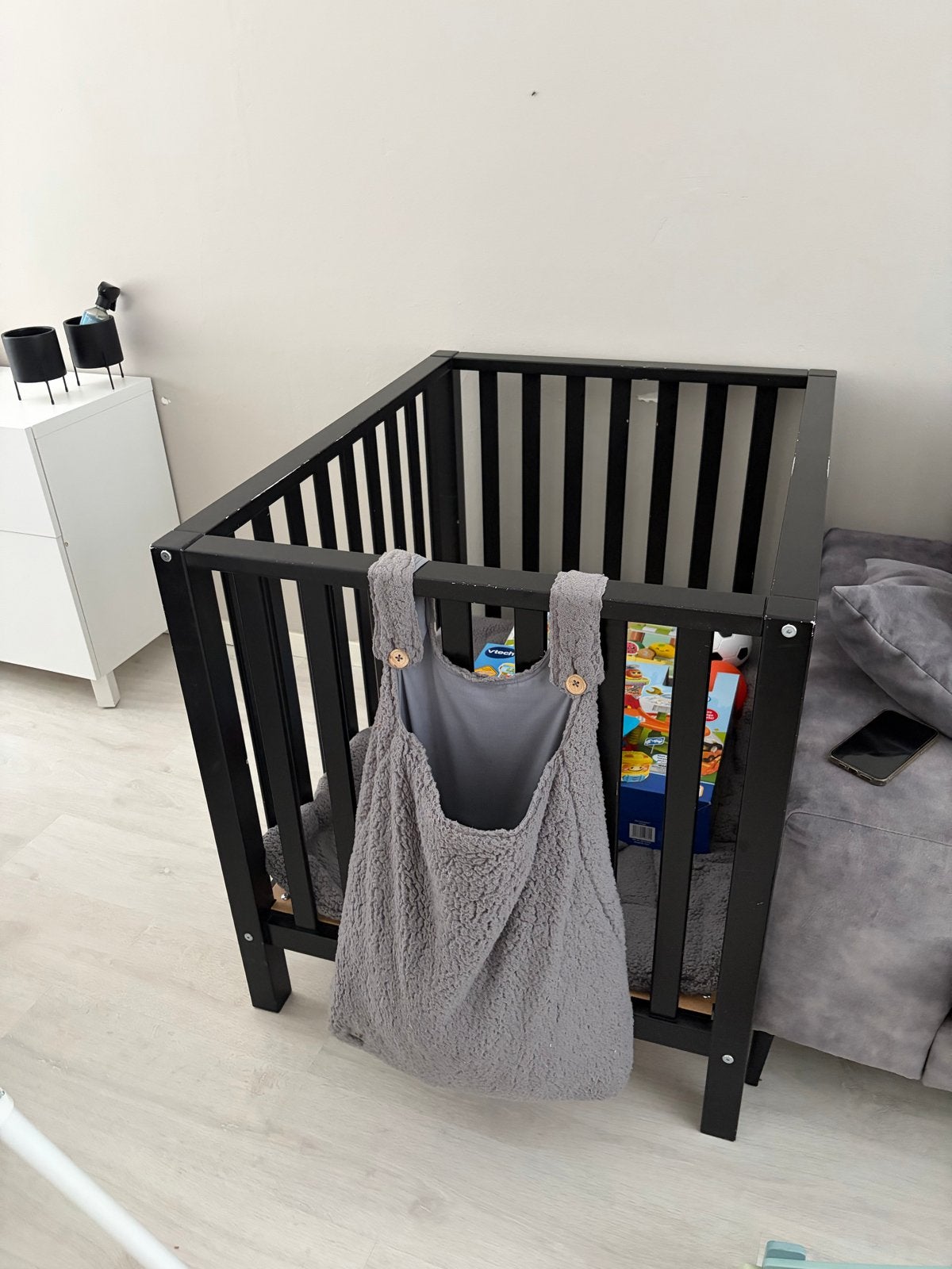 Box van twf met boxkleed en opbergzak, Ophalen, Gebruikt, Vierkant, Boxkleed
