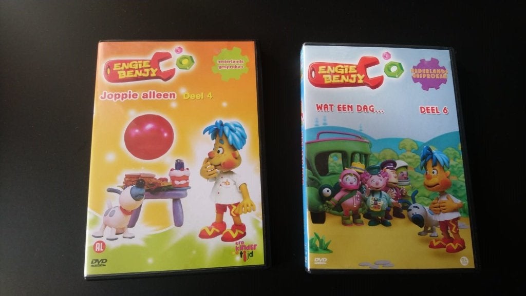 Engie Benjy dvd's, Cd's en Dvd's, Dvd's | Kinderen en Jeugd, Avontuur, Alle leeftijden, Ophalen of Verzenden, Zo goed als nieuw