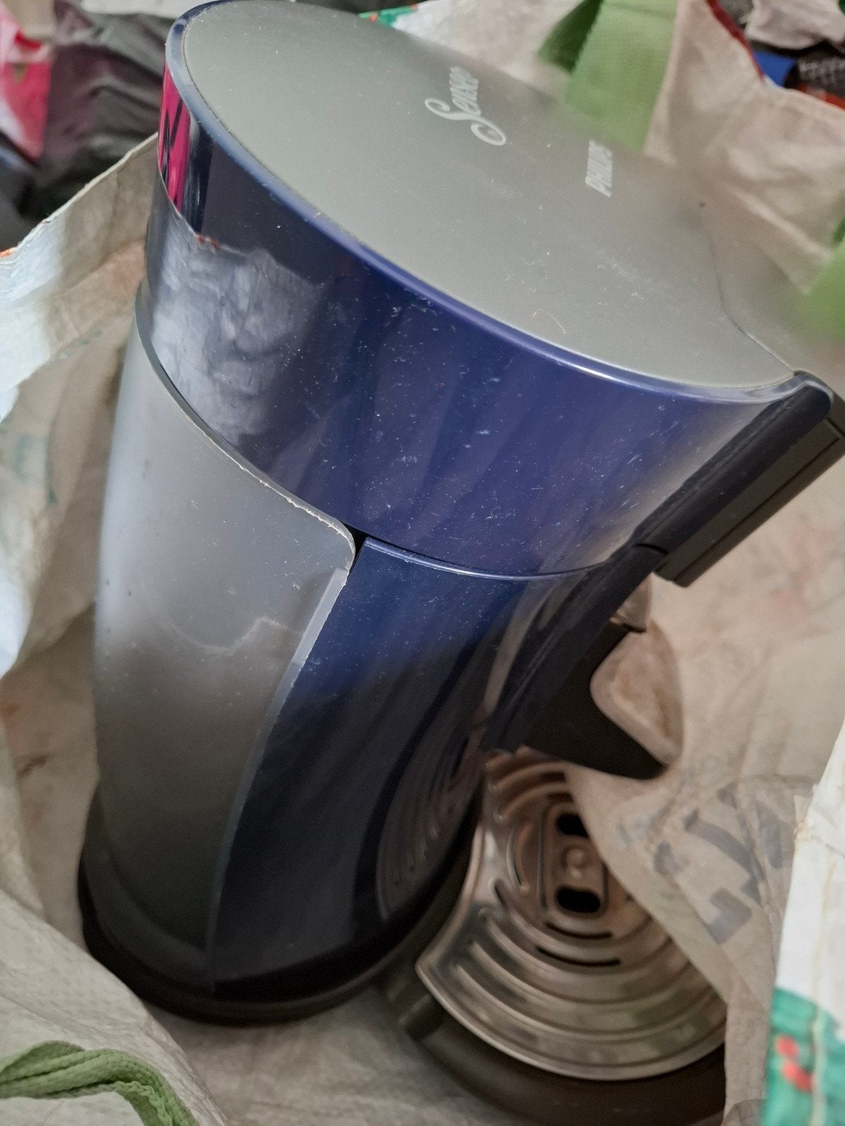Philips Senseo koffiezetapparaat + 2 koffiepads bussen, Ophalen, Gebruikt, Koffiemachine, Koffiepads en cups