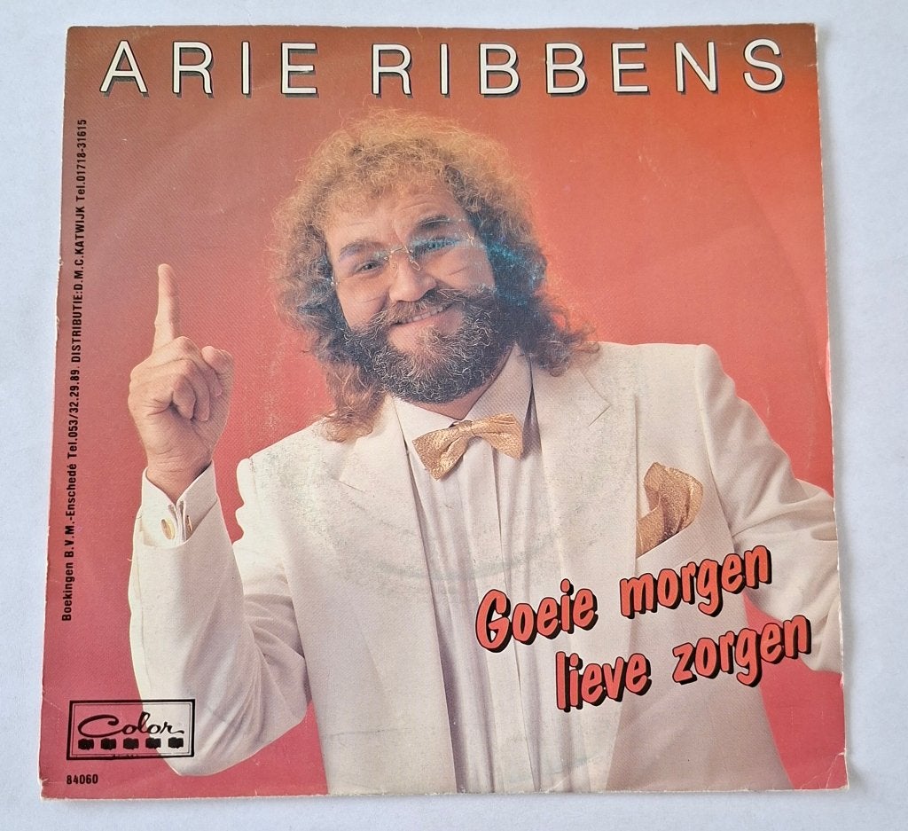 Arie Ribbens - Goeie morgen lieve zorgen, Ophalen of Verzenden, Gebruikt, Nederlandstalig, Single