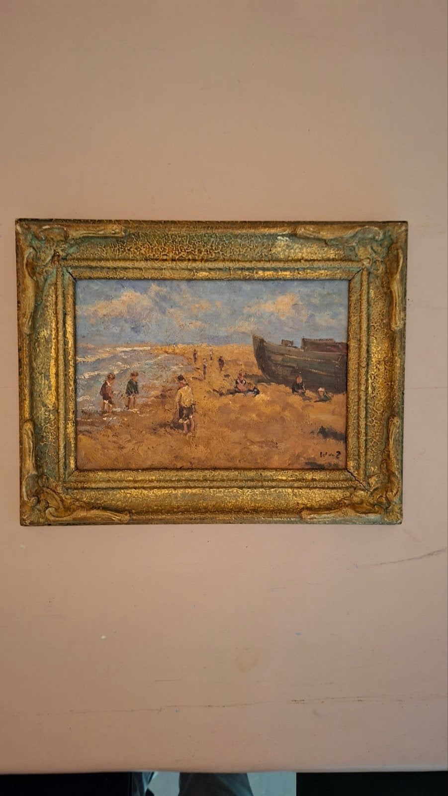 Schilderij Willem de Zwart, Antiek en Kunst, Kunst | Schilderijen | Klassiek, Ophalen
