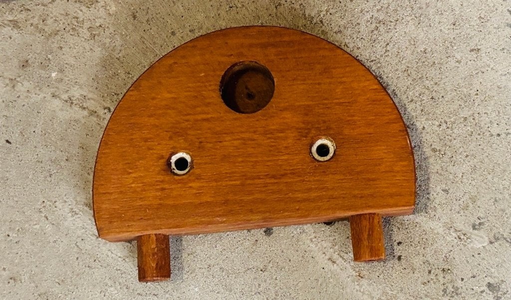 3 onderdelen Vintage Houten Wandkapstok Spijlen / IKEA?, Gebruikt, 150 tot 200 cm, Hout, Ophalen