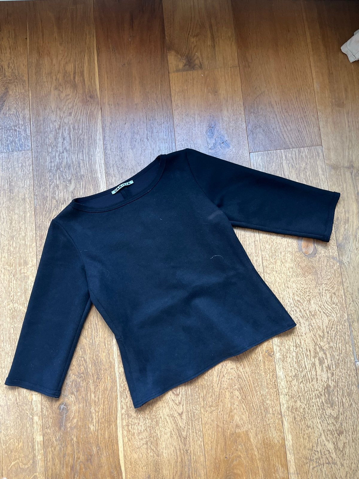 Vanilia zwarte pullover maat S - uitstekende staat, Ophalen of Verzenden, Zo goed als nieuw, Maat 36 (S), Zwart