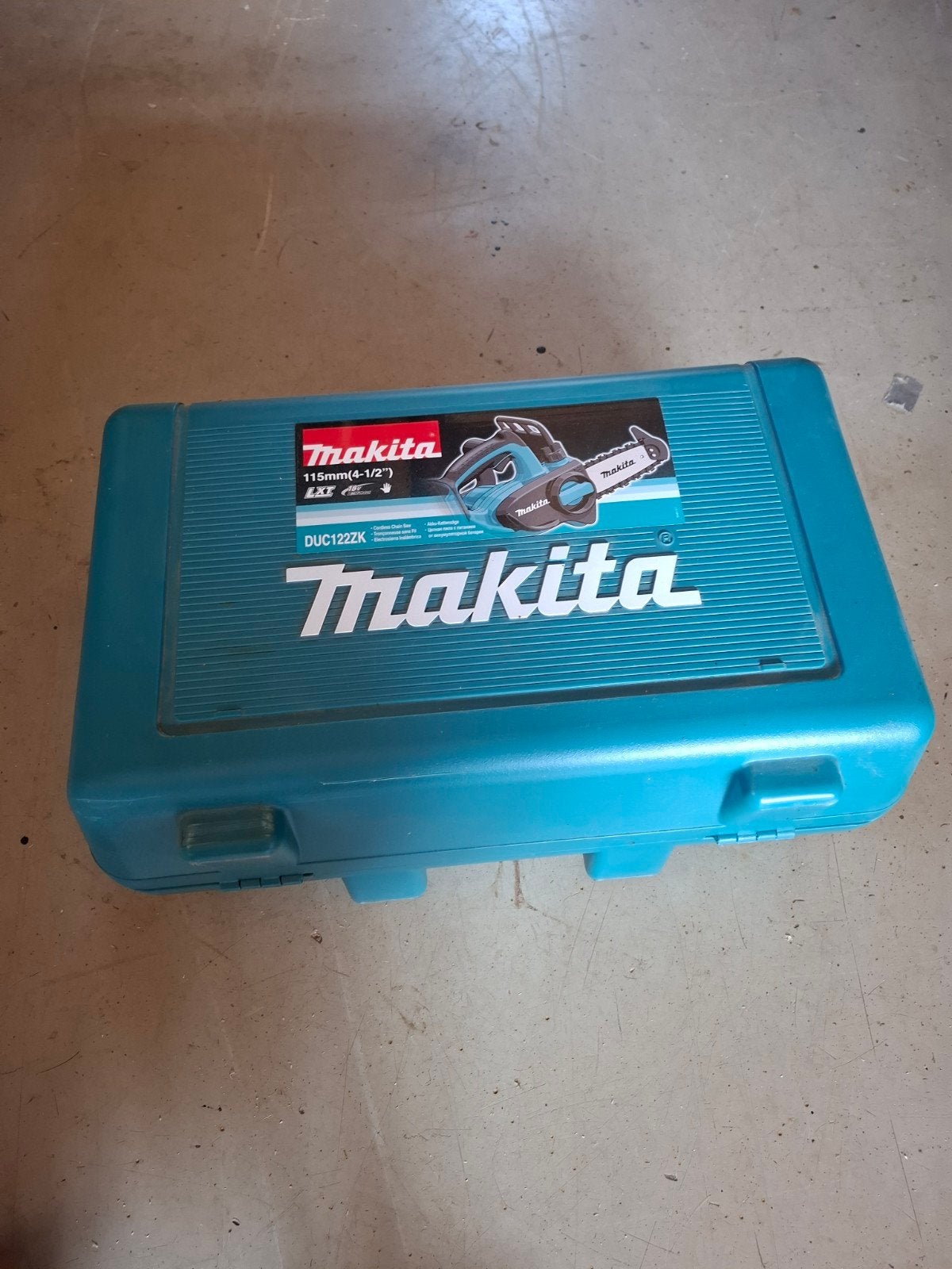 Makita DUC122ZK  Koffer, Ophalen of Verzenden, Gebruikt, Zaag, Makita