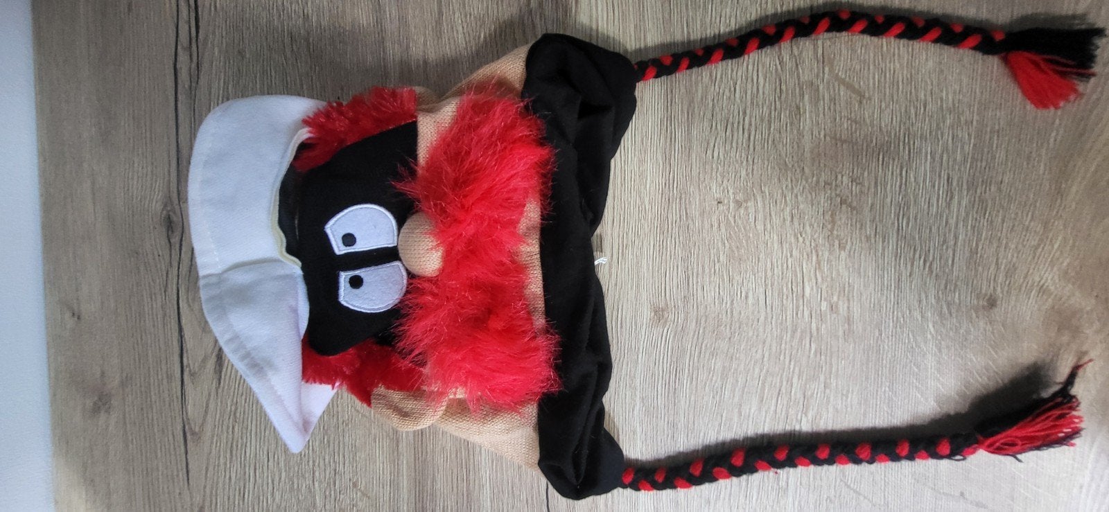 Texas Tech Raider Red mascotte beanie - Nieuwstaat, Ophalen of Verzenden, Nieuw, 58 of 59 cm (L, 7¼ of ⅜ inch), Hoed