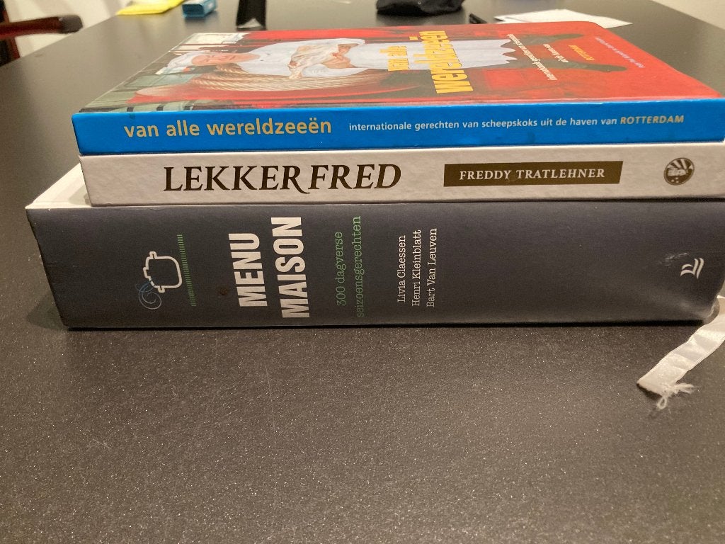 partij kookboeken 3x ongeveer 5kg, Gelezen, Hoofdgerechten, Ophalen of Verzenden, Overige gebieden