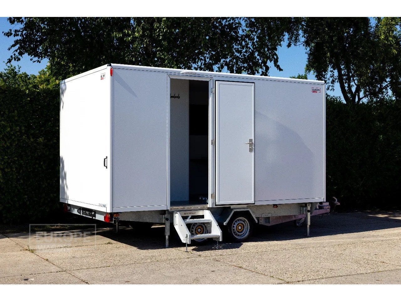Schaftwagen GL4200 met spoeltoilet/Solar Global Fliegenschmi, Auto diversen, Aanhangers en Bagagewagens, Nieuw