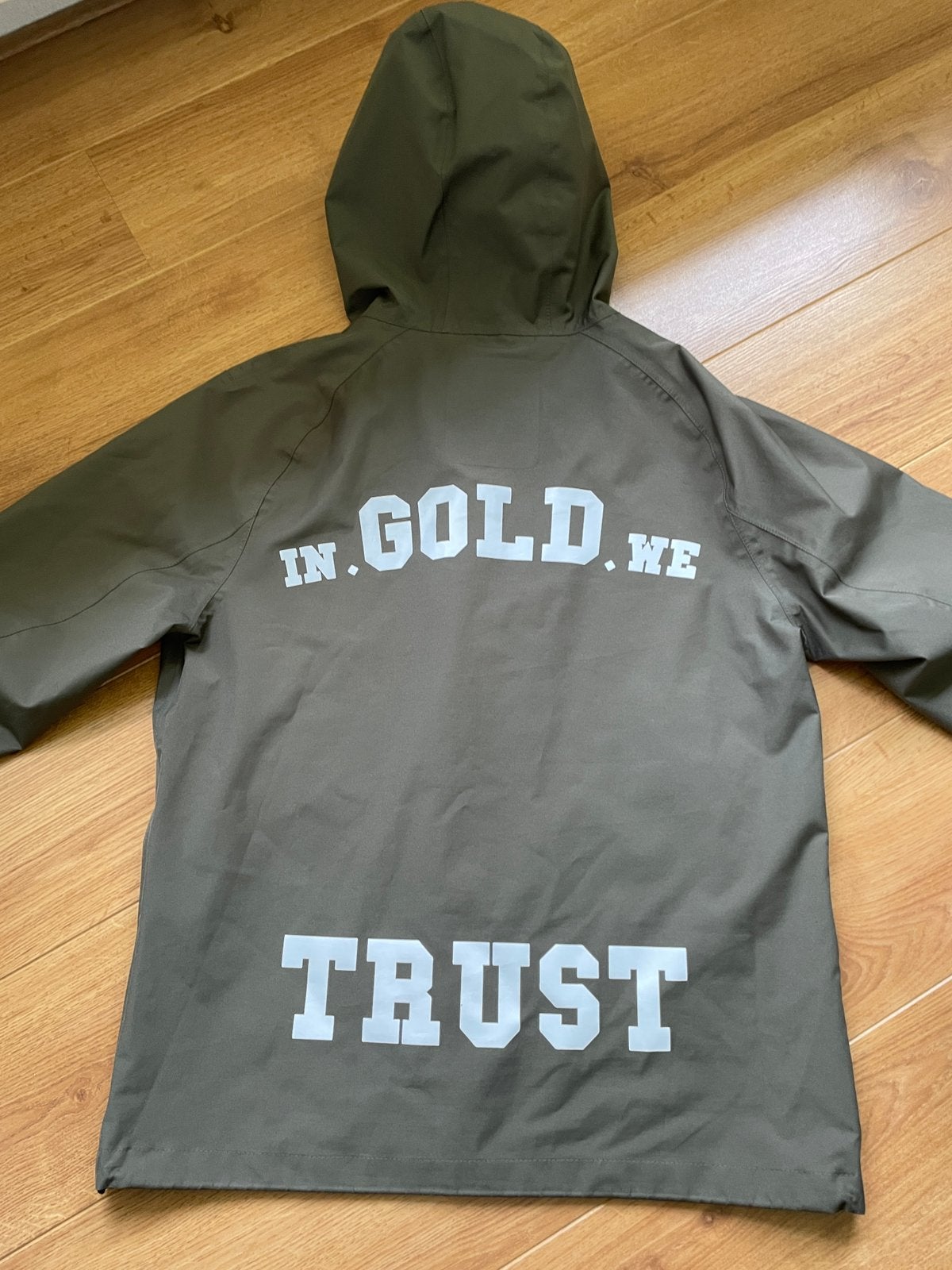 NIEUW! In gold we trust jas maat S waterafstotend, Ophalen of Verzenden, Zo goed als nieuw, Maat 46 (S) of kleiner, Groen