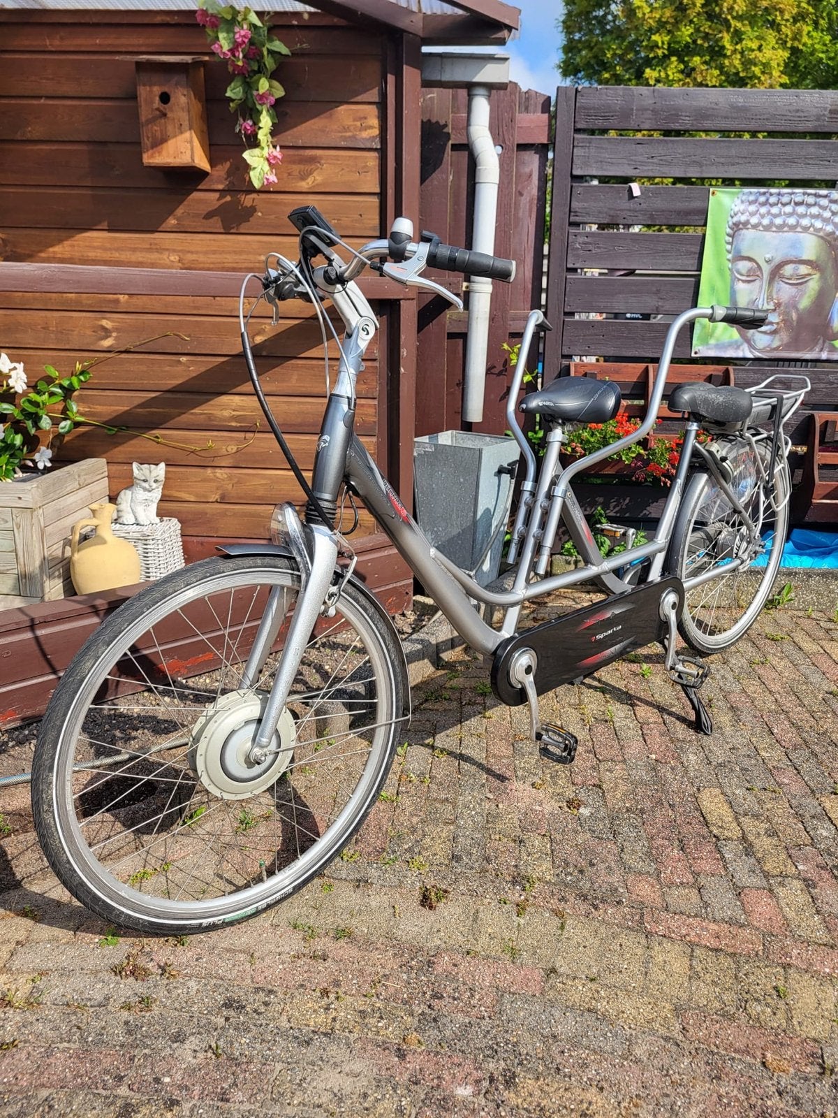 Sparta tandemfiets, Fietsen en Brommers, Fietsen | Driewielfietsen, Ophalen, Gebruikt, Velgrem