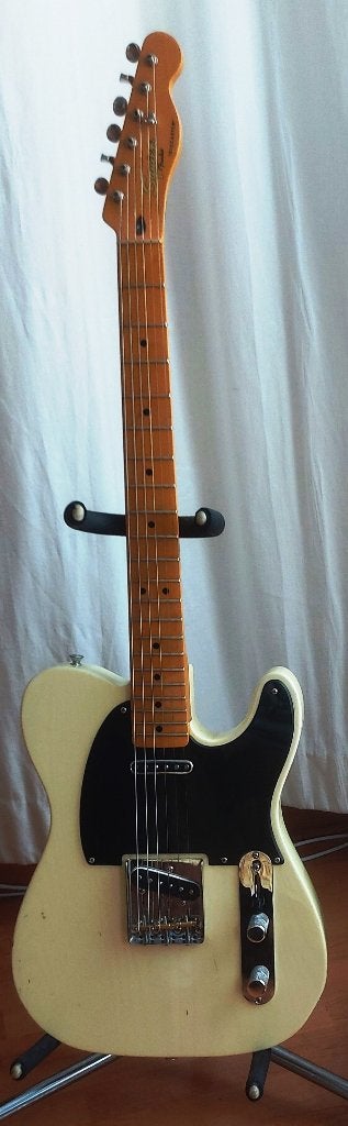 Squier vibe tl  en tl vibe custom esquier, Ophalen of Verzenden, Gebruikt, Solid body, Fender