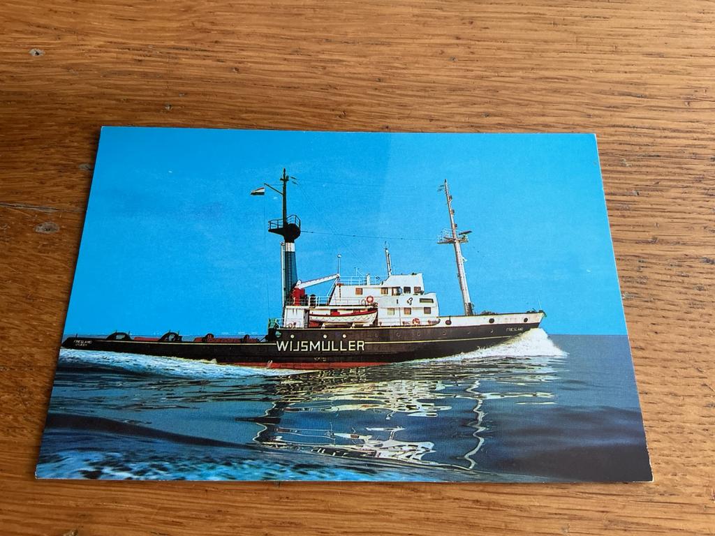 S654 Sleepboot FRIESLAND IJMUIDEN WIJSMULLER KOOTSTERTILLE, Ophalen of Verzenden, Friesland