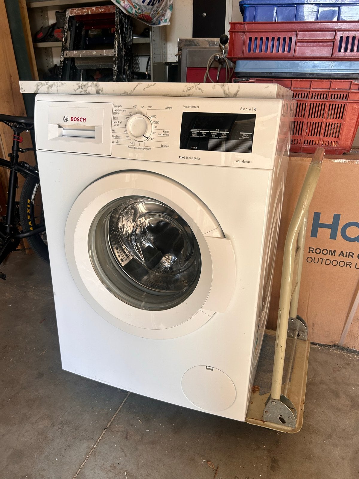 Bosch Serie 6 Wasmachine VarioPerfect EcoSilence Drive, Witgoed en Apparatuur, Wasmachines, 6 tot 8 kg, Ophalen of Verzenden, 85 tot 90 cm