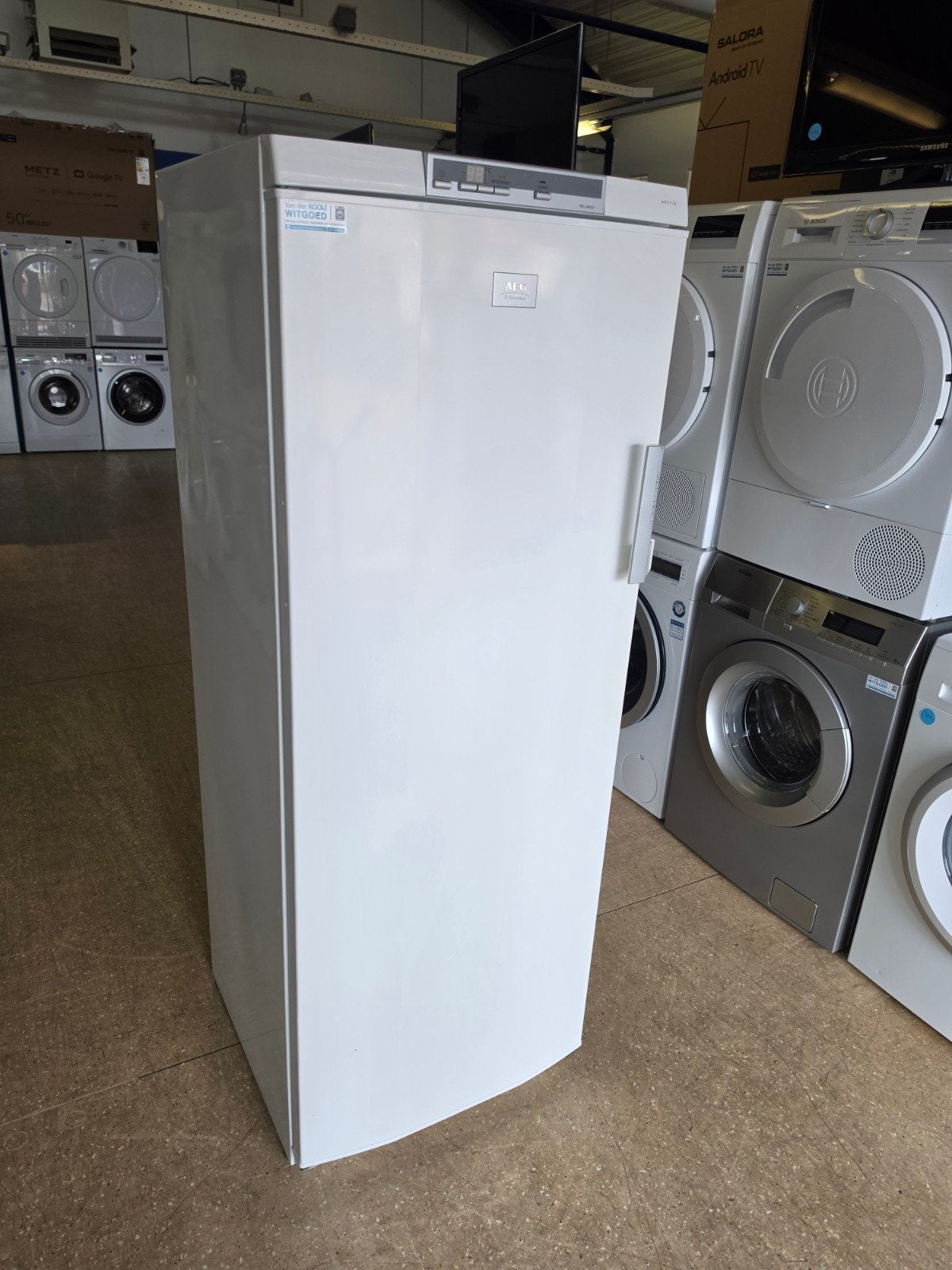 AEG vrijstaande vrieskast | A+ | No Frost | Gratis thuis 🚚, Jirnsum, Zo goed als nieuw, Energieklasse A of zuiniger, Vanderkooijwitgoed@hotmail.com