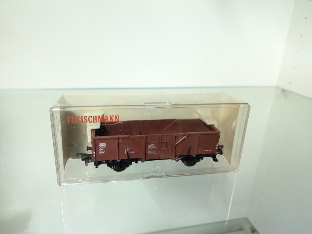 Fleischmann wagon voor bulk goederen, Gelijkstroom, Fleischmann, Ophalen of Verzenden, Nieuw