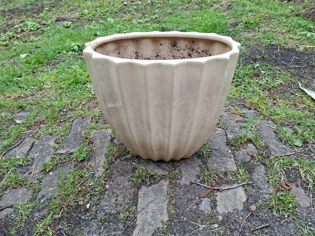Bloempot, Gebruikt, Minder dan 60 cm, Ophalen of Verzenden, Overige vormen
