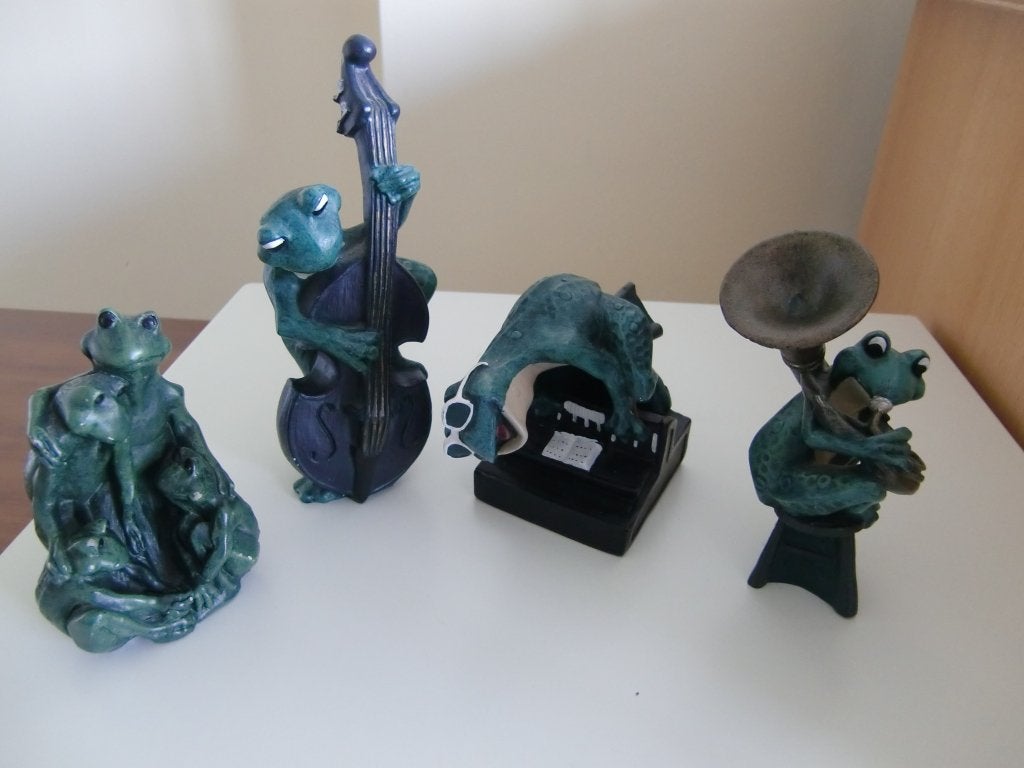 31D3: Kikker orkest, Ophalen of Verzenden, Zo goed als nieuw, Dier
