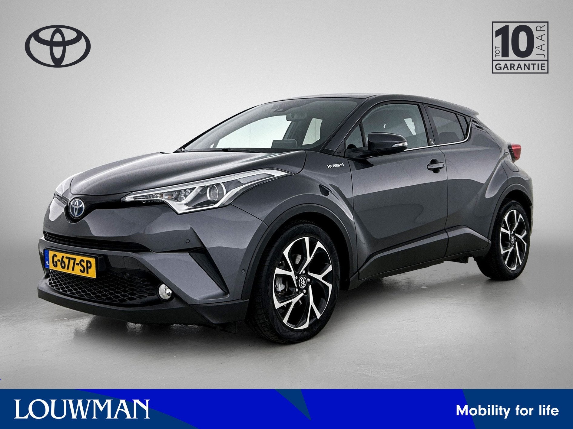 Toyota C-HR 1.8 Hybrid Style (bj 2019, automaat)