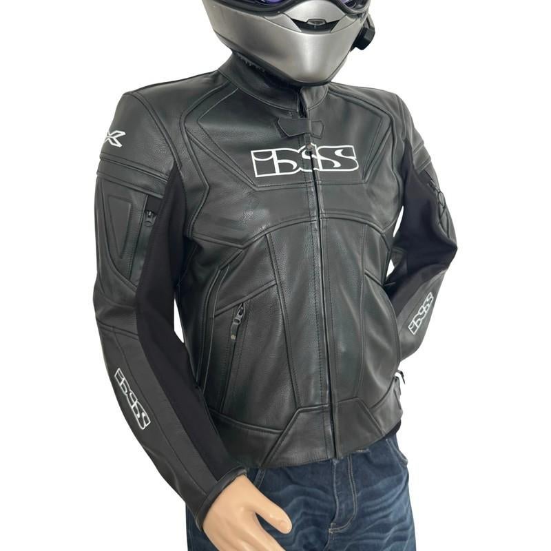 Nieuwe IXS Hype leren motorjas heren - Maat 52, Motoren, Nieuw met kaartje, Heren, Jas | leer, Ophalen of Verzenden