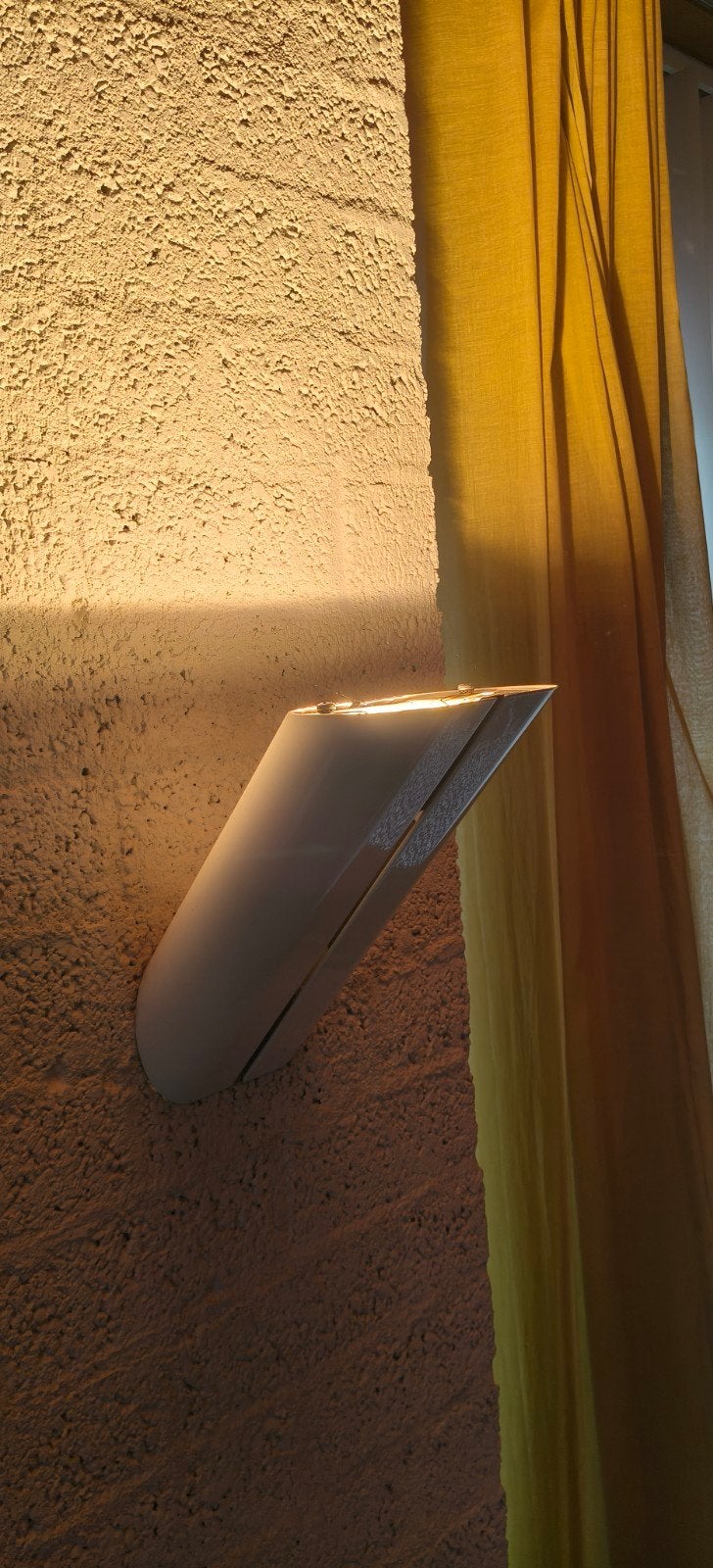 Artemide Megaron Parete witte wandlamp Italia Design, Dimbaar, Gebruikt, Ophalen of Verzenden, Overige merken