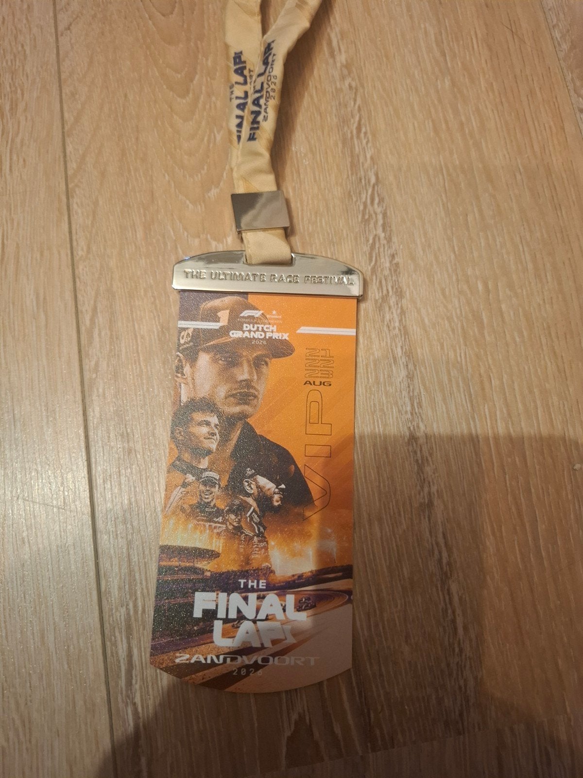 f1 dutch grand prix 2026 the final lap VIP