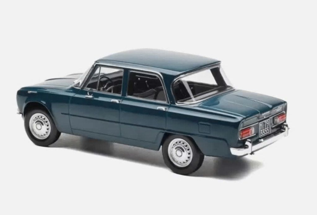 Alfa Romeo Giulia TI 1964 Blauw NOREV schaal 1/18 187971, Verzenden, Nieuw, Auto, Norev