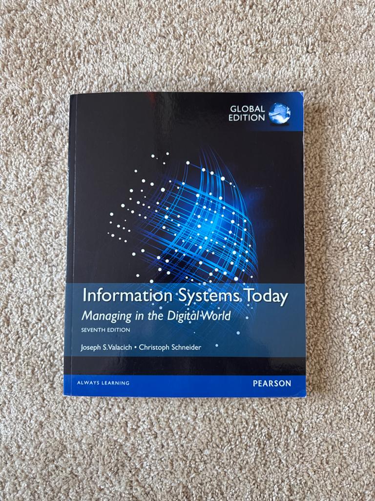 Information Systems Today: Managing in the Digital World, Ophalen of Verzenden, Gelezen