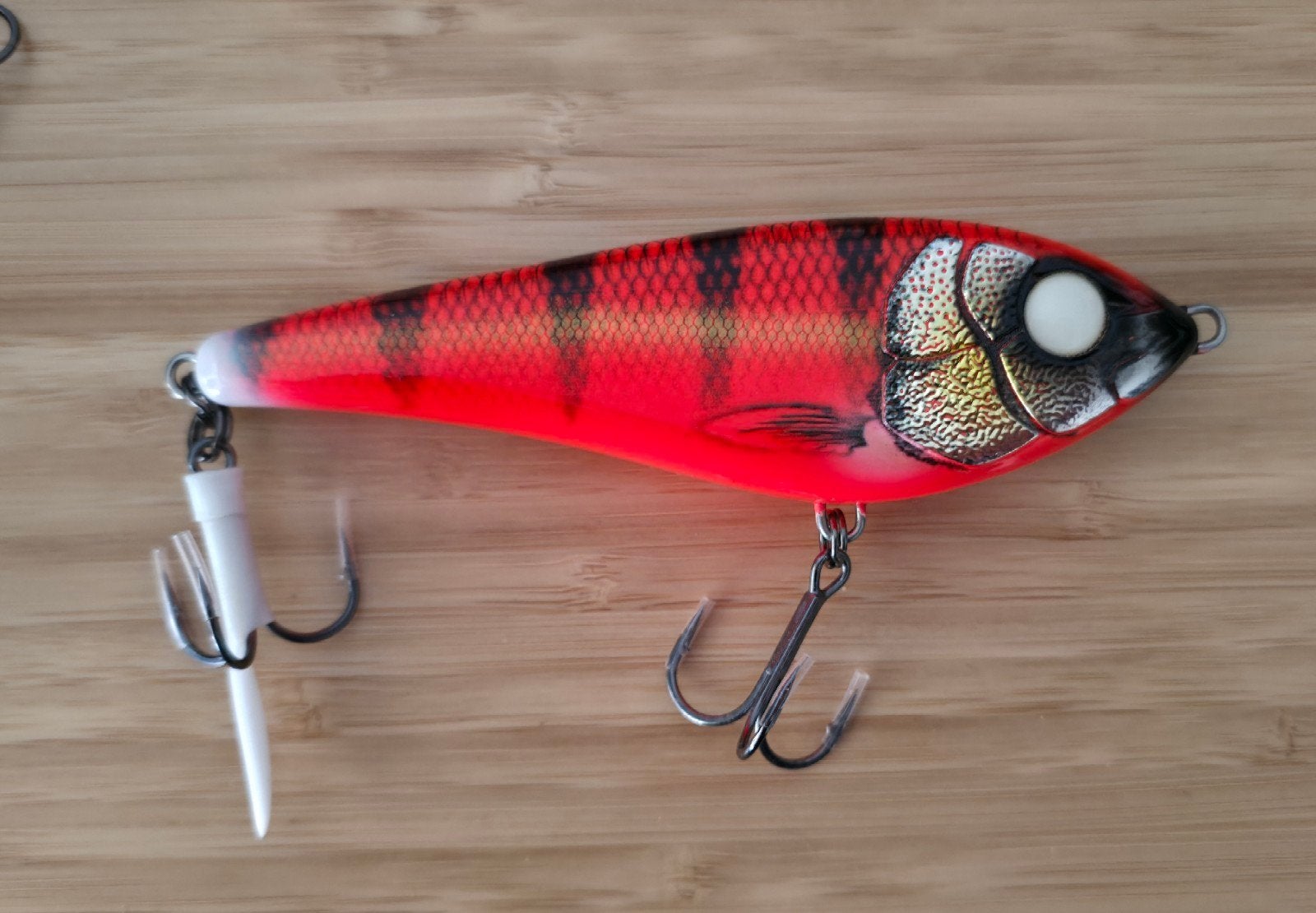 Savage Gear Deviator Swim 14cm 70gr - Red Tiger, Watersport en Boten, Ophalen of Verzenden, Nieuw, Overige typen