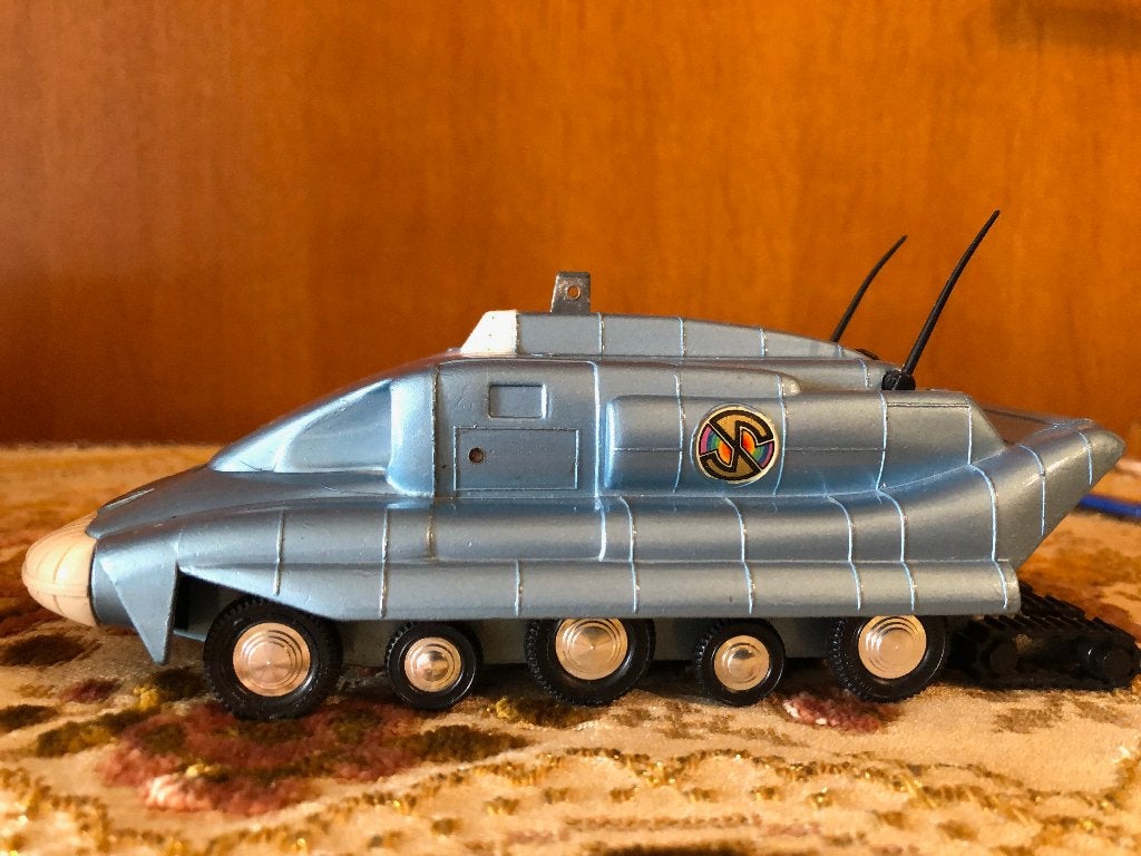 Dinky Toys Cptn Scarlet & Mysterons Spectrum Pursuit Vehicle, Overige merken, 1:50 of kleiner, Overige typen, Ophalen of Verzenden