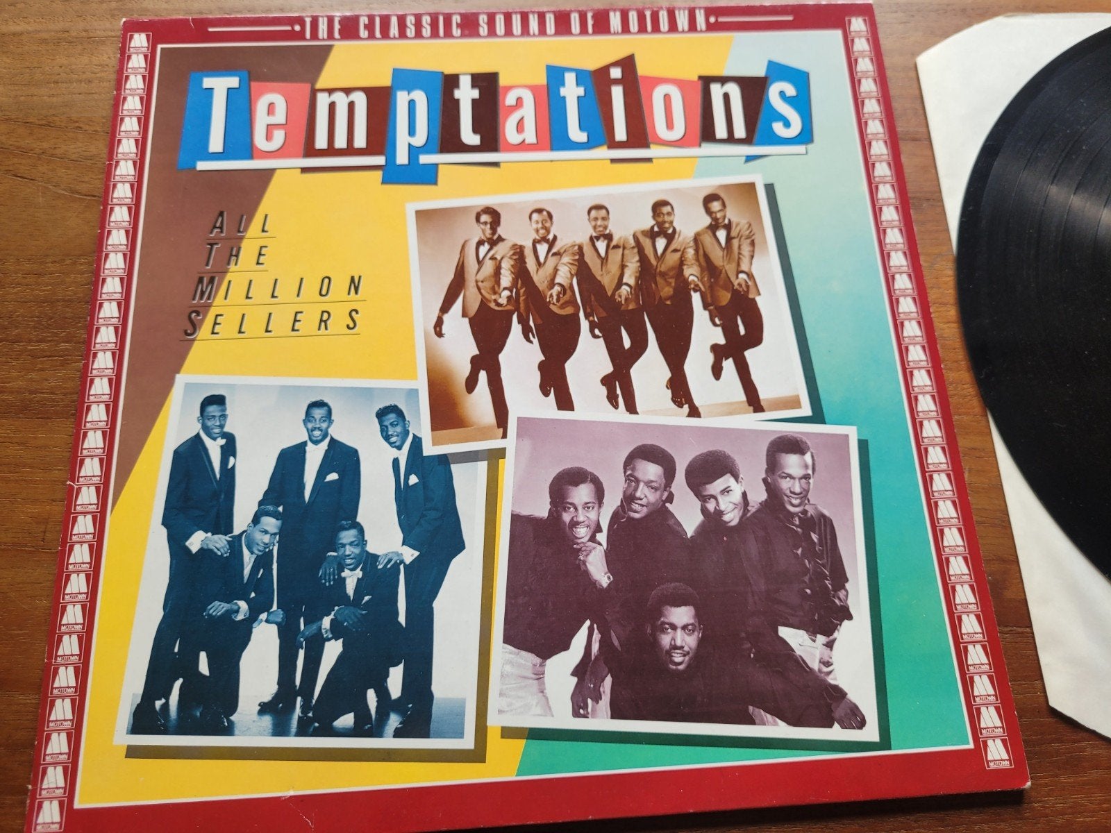 The Temptations - All The Million Sellers LP, LP, Gebruikt, Ophalen of Verzenden, Complilatie
