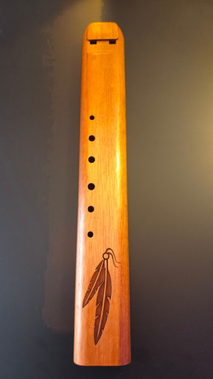 High Spirits Native American Flute -F mineur outblazer, Muziek en Instrumenten, Ophalen of Verzenden, Zo goed als nieuw, Houtblazer