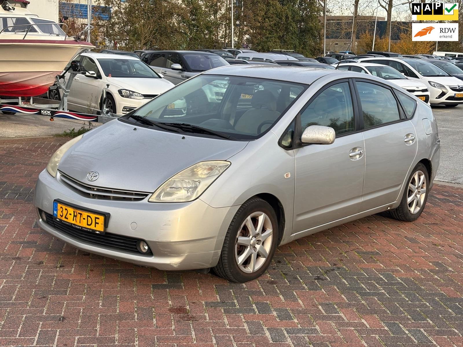 Toyota Prius 1.5 VVT-i Airco! Grijs! EXPORTEXPORT, Auto's, Gebruikt, 4 cilinders, 23 km/l, Origineel Nederlands