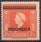 Indonesie Zonnebloem nr 9 postfris 1948, Ophalen of Verzenden, Postfris, Zuidoost-Azië