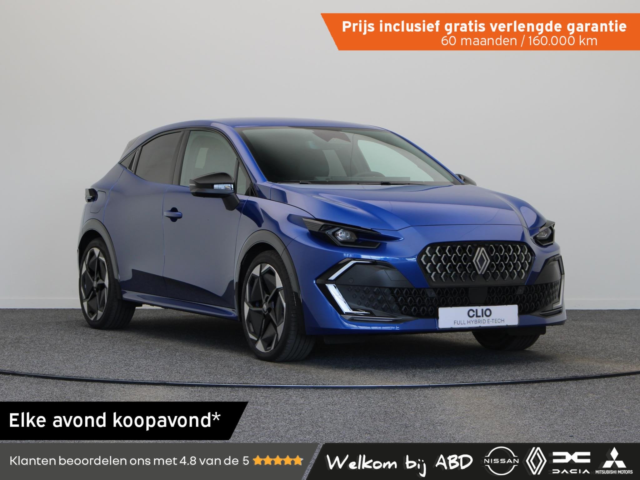 Renault Clio Hybrid 160pk techno | Vijf jaar garantie | Pack, Stof, Euro 6, 4 cilinders, Origineel Nederlands