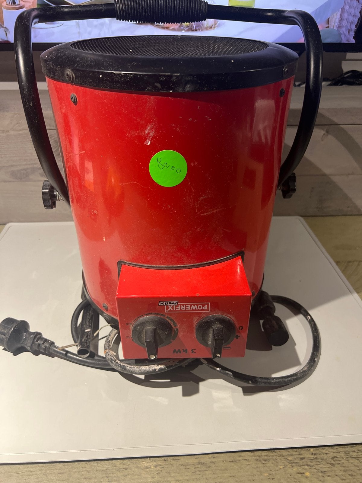 Powerfix heteluchtkanon 3kW, N, Ophalen of Verzenden, N, N