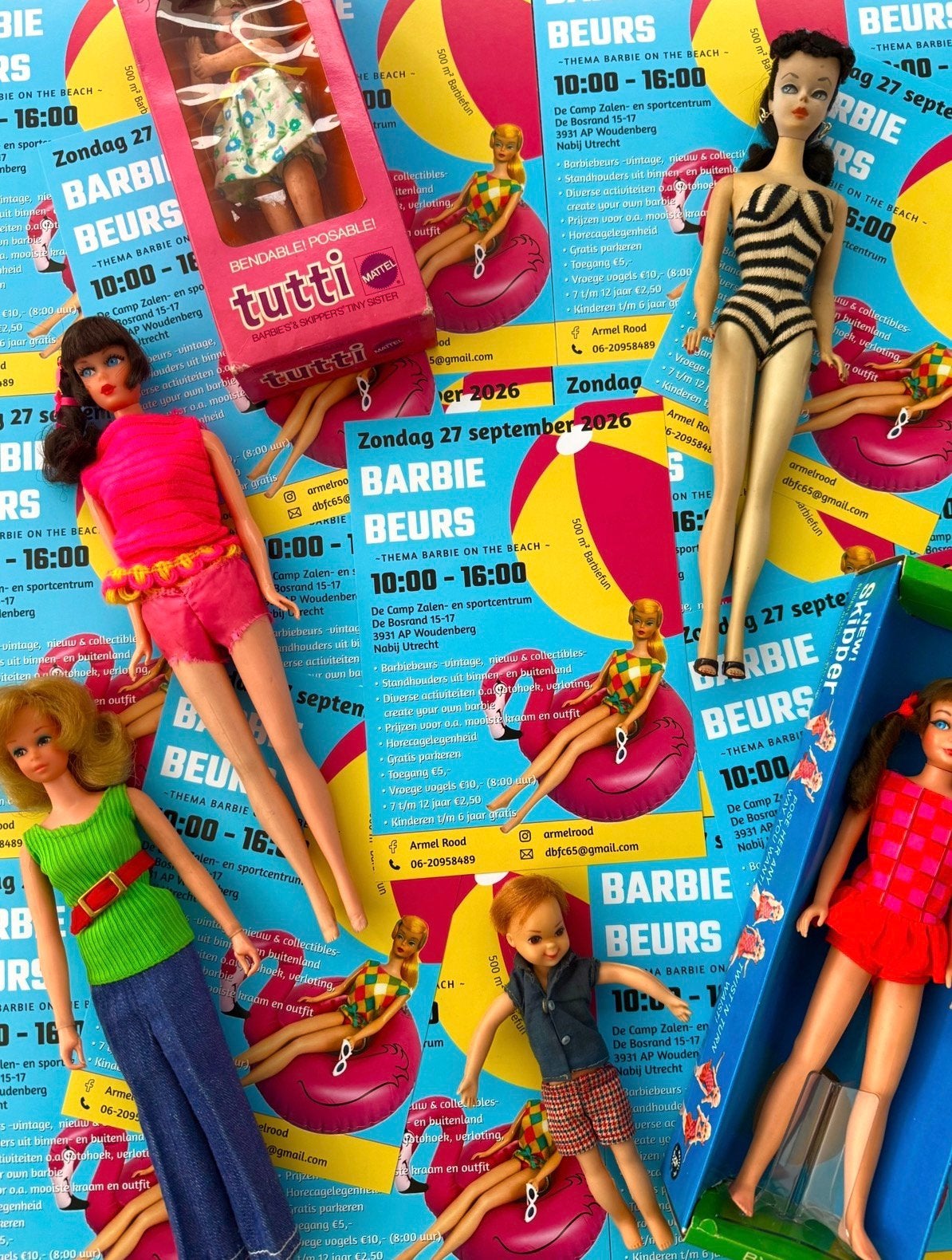 Grote Barbie verzamel beurs in Woudenberg 27 sept 2026, Ophalen of Verzenden
