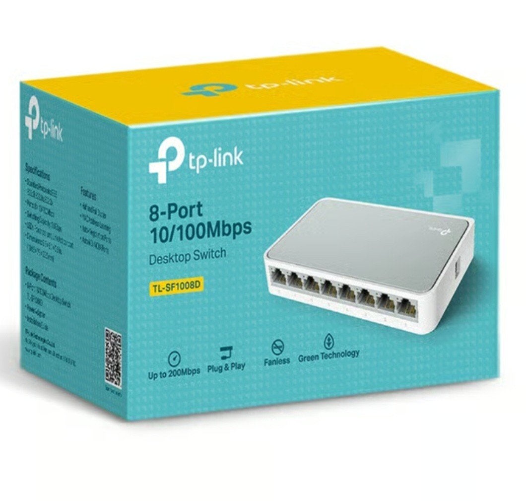 tp-link TL-SF1008D Netwerk switch 8 poorten, Ophalen of Verzenden